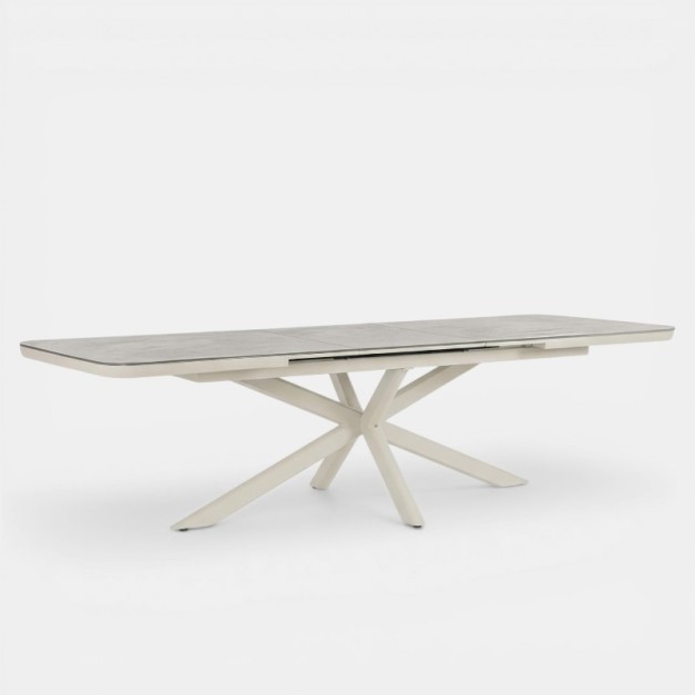 Mesa STONEA Vista de la mesa extendida a 260 2