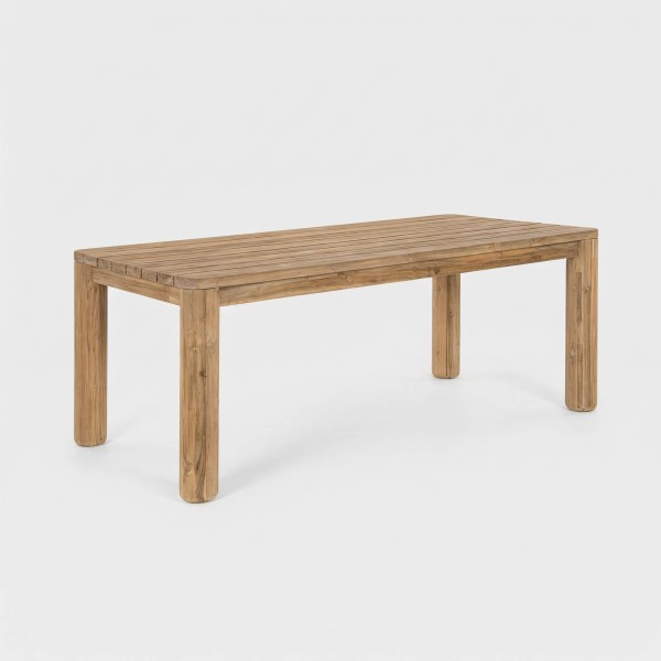 Mesa VELORA 240x100 cm para exterior color madera natural TERRAZZA COLLECTION®