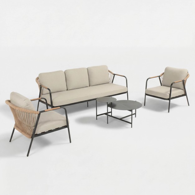 Conjunto de jardín NICE beige/negro Hartman® 2