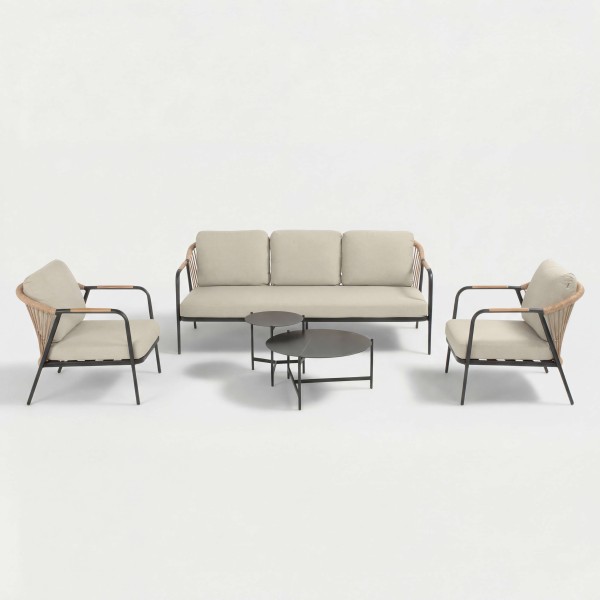 Conjunto de jardín NICE vista frontal Hartman®