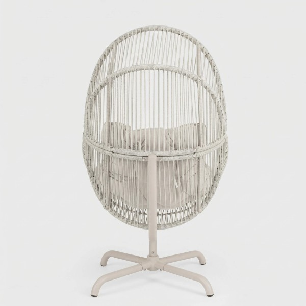 Sillón Nido Giratorio AURA – TERRAZZA COLLECTION® vista trasera