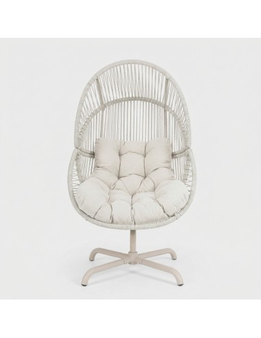 Sillón Nido Giratorio AURA – TERRAZZA COLLECTION® vista frontal