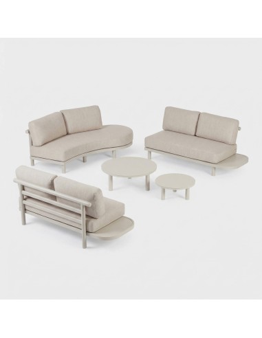 Sofá modular LUNA – TERRAZZA COLLECTION® vista trasera