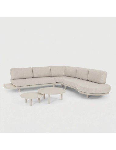 Sofá modular LUNA – TERRAZZA COLLECTION® vista frontal