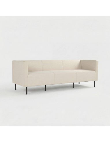 Sofá ALBA tapizado tela beig Hartman® vista oblicuo