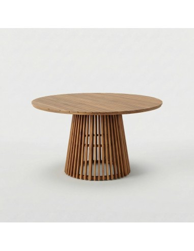 Mesa BATUR madera acacia TERRAZZA COLLECTION® vista frontal