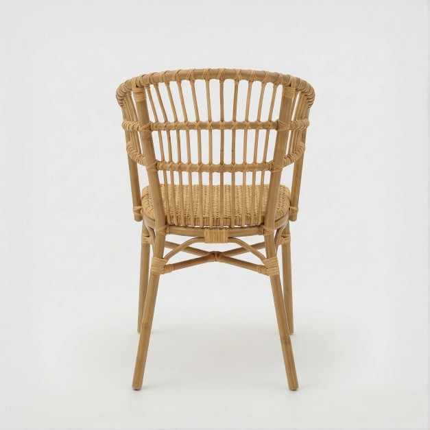 Silla ZENNA de exterior Essentials Garden® vista lateral 2