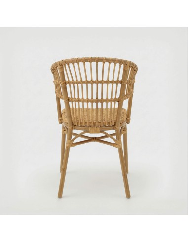 Silla ZENNA de exterior Essentials Garden® vista trasera