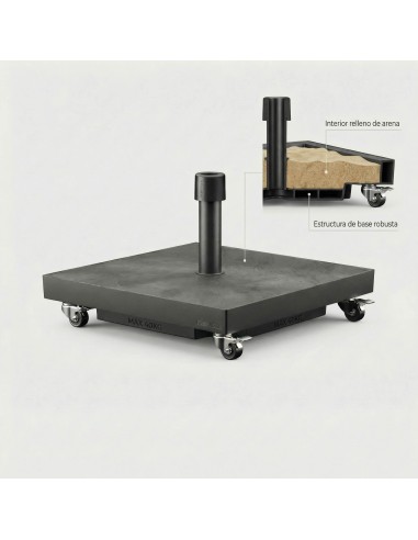 Base de parasol CERAMICA 40 kg con...