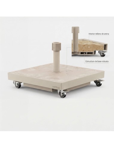 Base de parasol CERAMICA 40 kg con...