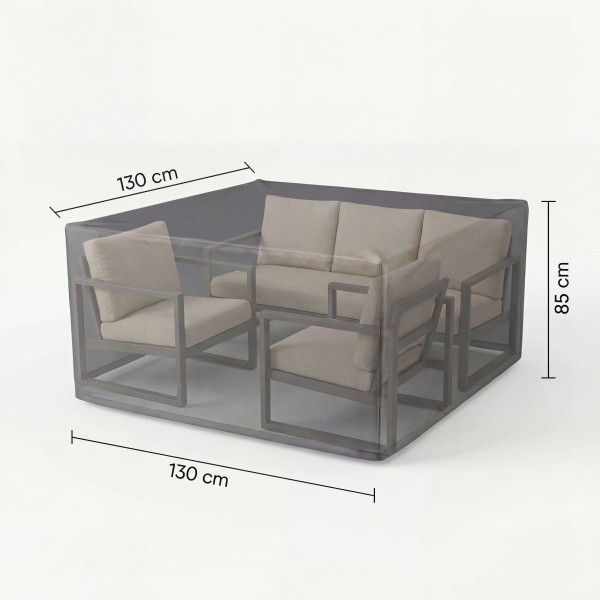 Funda para muebles de jardín 130 x 130 x 85 cm Tamaño S Platinum® AeroCover