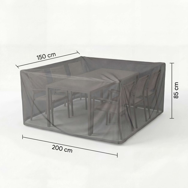 Funda para muebles de jardín 200x150x85 cm M Platinum®... 2