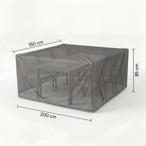 Funda para muebles de jardín 200x150x85 cm M Platinum® AeroCover