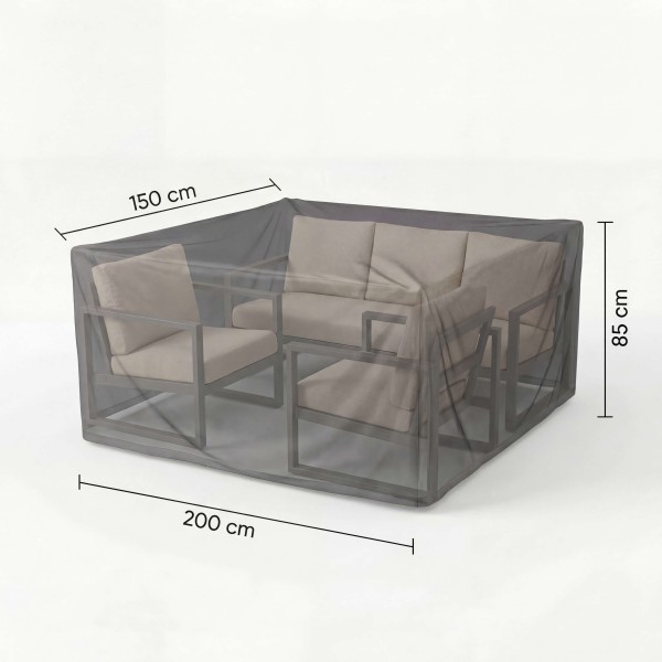 Funda para muebles de jardín 200x150x85 cm M Platinum® AeroCover