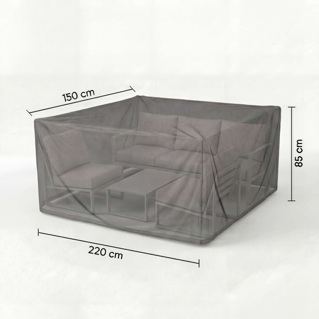 Funda para muebles de jardín 220x150x85 cm L Platinum®... 2