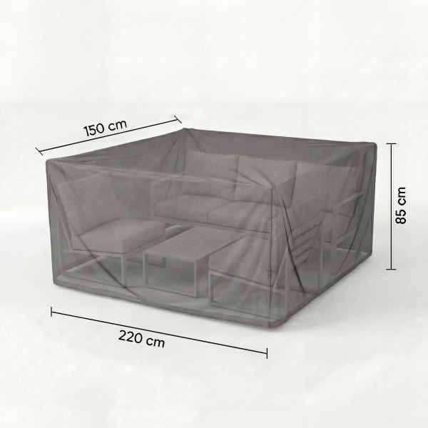 Funda para muebles de jardín 220x150x85 cm L Platinum® AeroCover