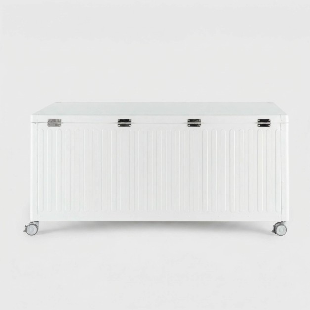 Baúl de almacenaje exterior con ruedas COS– Aluminio... 2