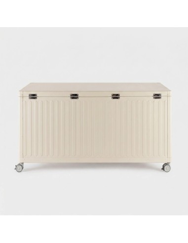 Baúl en aluminio COS talla M TERRAZZA COLLECTION® vista trasera