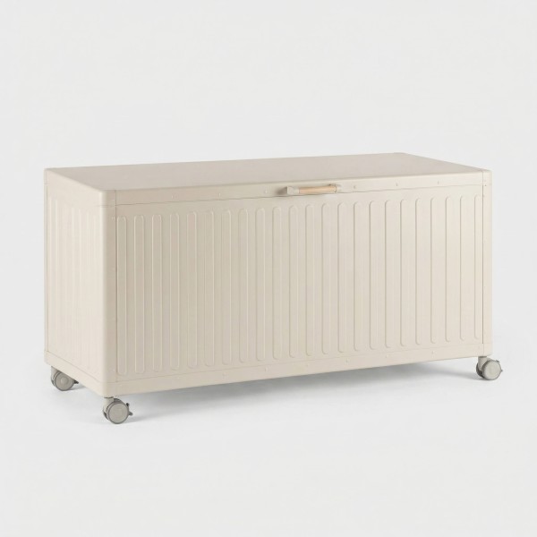 Baúl en aluminio COS talla M TERRAZZA COLLECTION® vista lateral