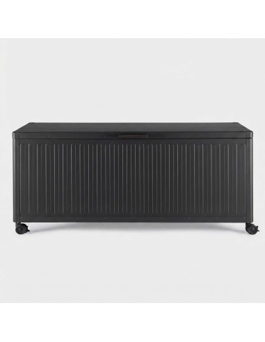 Baúl de exterior COS L de aluminio TERRAZA COLLECTION® vista frontal