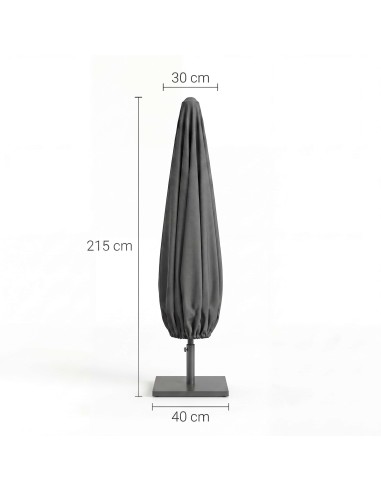 Funda para parasol central 215x30/40 Platinum® AeroCover