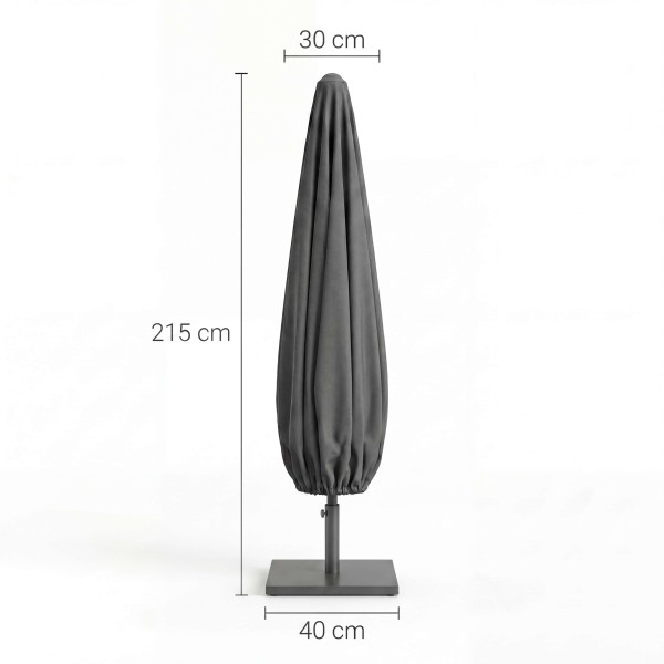 Funda para parasol central 215x30/40 cm Platinum® AeroCover