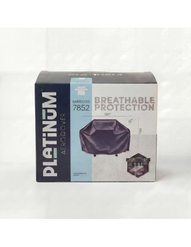 Funda para barbacoa de gas 135x52x101 cm Platinum® AeroCover vista frontal