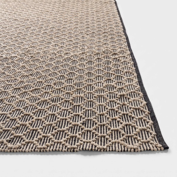 Alfombra KELLEY Taupe 200x300 cm  TERRAZZA COLLECTION®detalle
