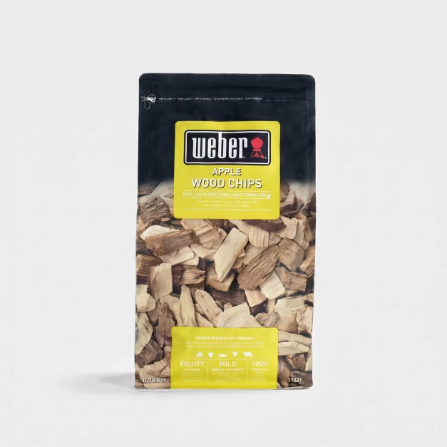 astillas madera manzano barbacoa Weber®