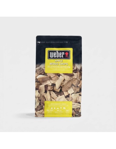astillas madera manzano barbacoa Weber®
