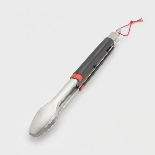 Pinzas de barbacoa Weber® de acero inoxidable con mango ergonómico