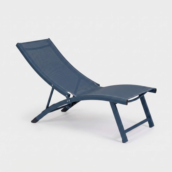 Silla reclinable de jardín CADAQUÉS de aluminio y textilene TERRAZZA COLLECTION®