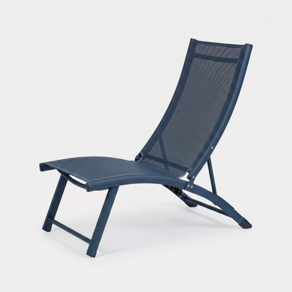 Silla reclinable de jardín CADAQUÉS de aluminio y textilene TERRAZZA COLLECTION®