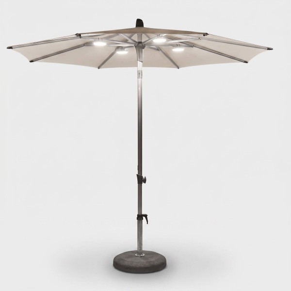 Lámparas LED para sombrilla OSYRON con mando a distancia y luz regulable Glatz®