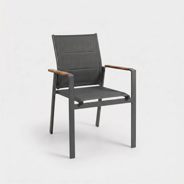 Silla de comedor exterior ART – Aluminio Carbon Light TERRAZA COLLECTION®