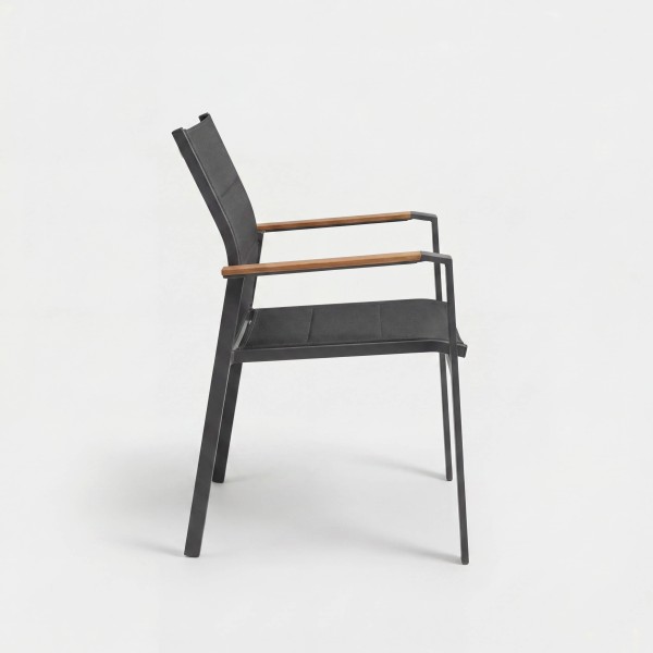Silla de comedor exterior ART – Aluminio Carbon Light TERRAZA COLLECTION®