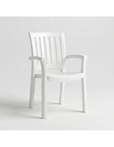 Silla de jardín MALIBU- Apilable Siesta Exclusive® vista lateral