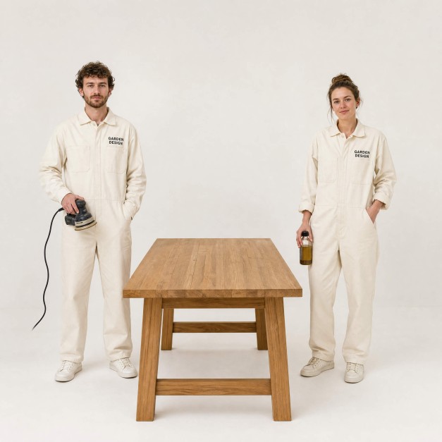 Servicio de Mantenimiento de Madera · Mesa hasta 2m