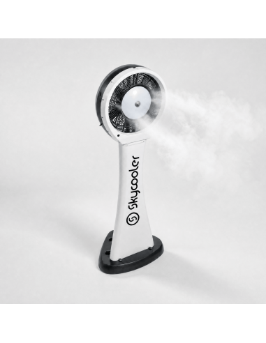 Skycooler Mobile Unit blanco — nebulización ultrafina climatización exterior premium terraza canaria