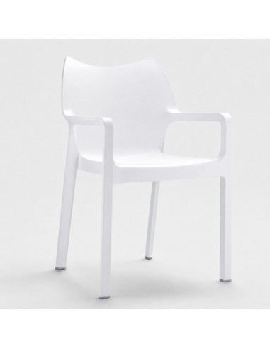 Silla de jardín DIVA- Apilable-...