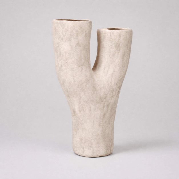 Jarrón macetero decorativo NOMADA- Terracota natural-  31...