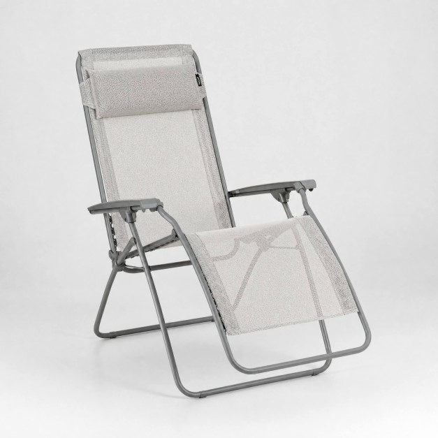 Sillón relax R CLIP- Color seigle/titane- Lafuma Mobilier®