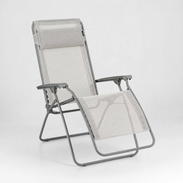 Sillón relax R CLIP- Color seigle/titane- Lafuma Mobilier®