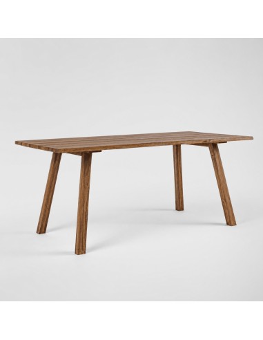 Mesa de jardín de madera NUWARA -...
