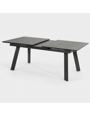 Mesa de jardín extensible EASY- 180/240x100 cm vista extendida