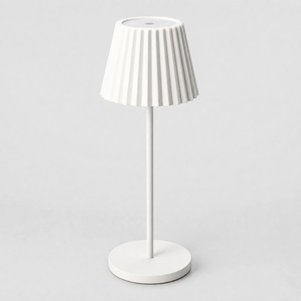 Lámpara de exterior COQUETTE recargable LED blanco Terrazza®