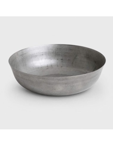 RAW MATERIALS® fuente de acero inoxidable grande Ø 18 cm.
