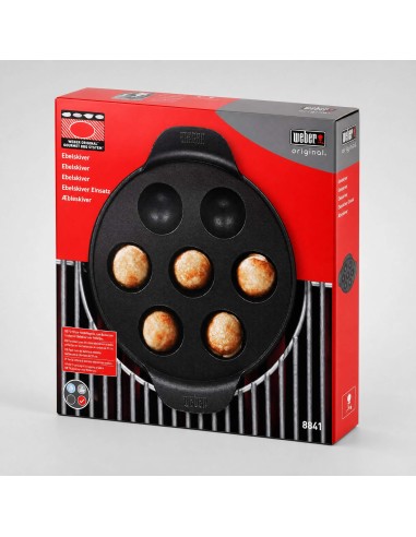 Plancha para Ebelskiver Gourmet BBQ System Weber® caja