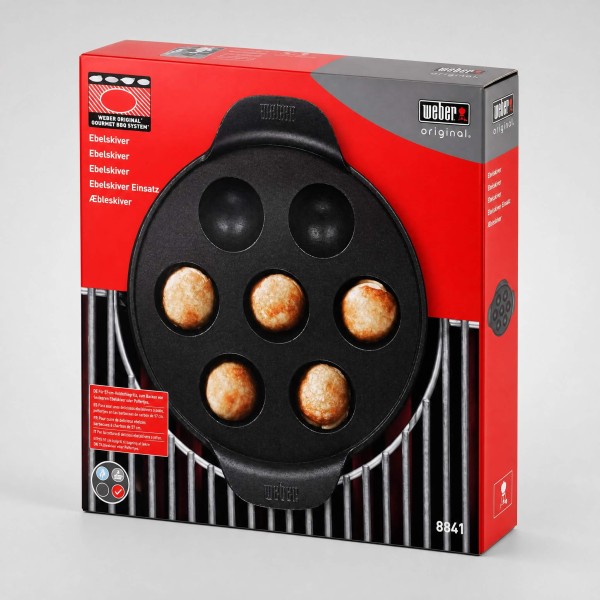 Plancha para Ebelskiver Gourmet BBQ System Weber® caja