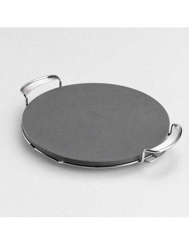 Piedra para pizza esmaltada WEBER CRAFTED Gourmet BBQ System Weber® vista lateral